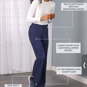 Jockey Navy scrub pant